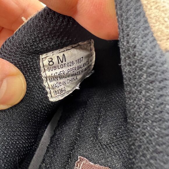 Totes Waterproof Duck Shoes Womens 8 Brown Black Suede Leather Zip Up Low Top - Picture 9 of 11